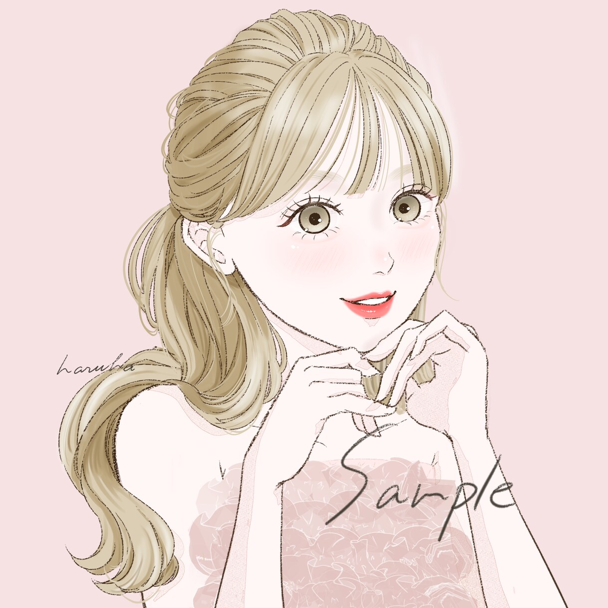 繊細でオシャレな淡色アイコン描きます SNSアイコン、ブログ、挿絵などなど多種多様に対応します イメージ3
