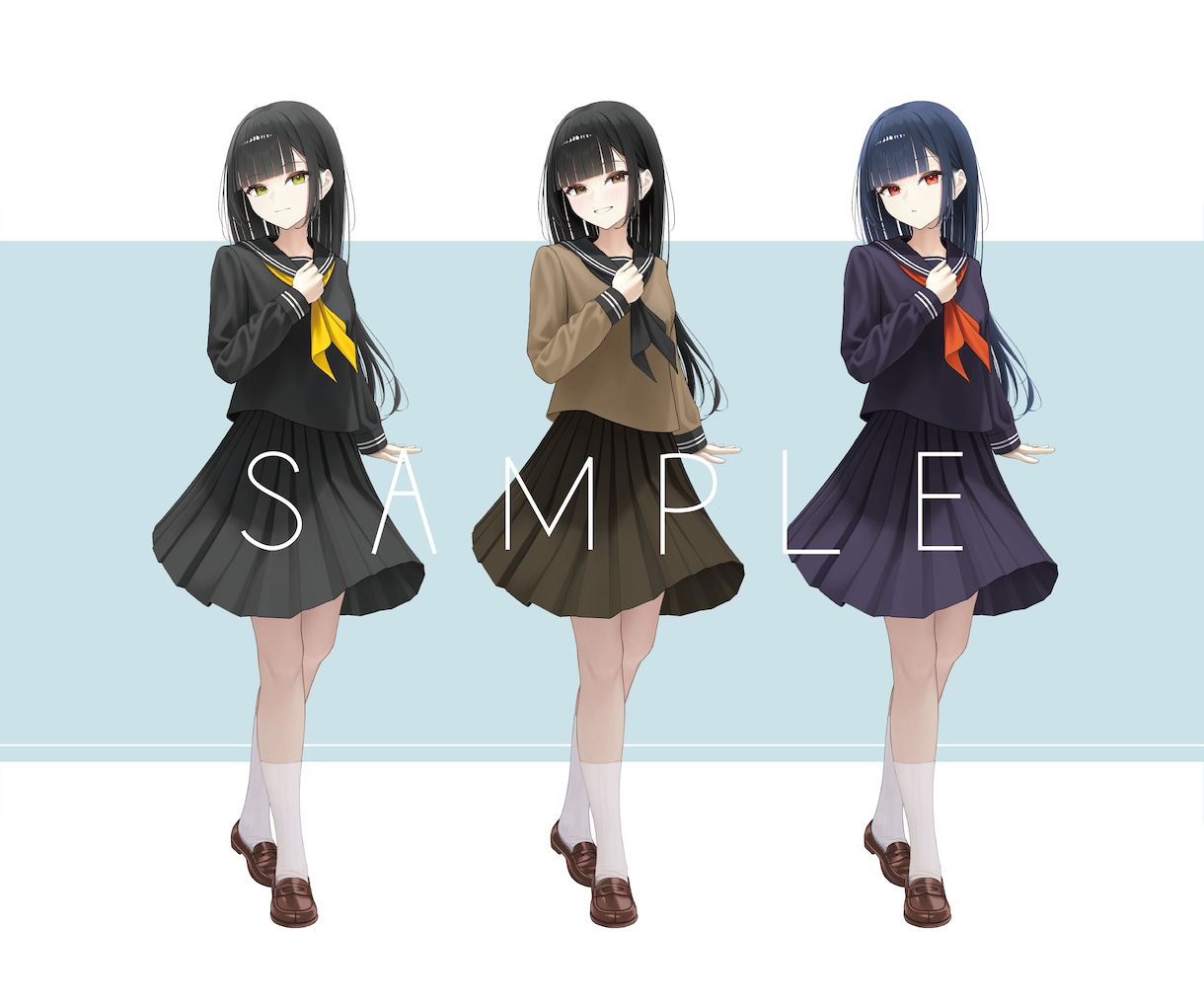 TRPG、ゲーム、Vtuber用の立ち絵を描きます オリジナリティ溢れるキャラクターを制作いたします イメージ3
