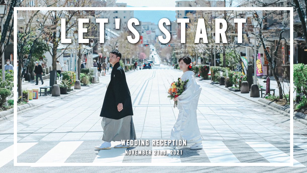 ゲストの期待感を最高潮へ…結婚式OP制作いたします 圧巻の2分間！スタイリッシュな結婚式オープニングムービー イメージ10