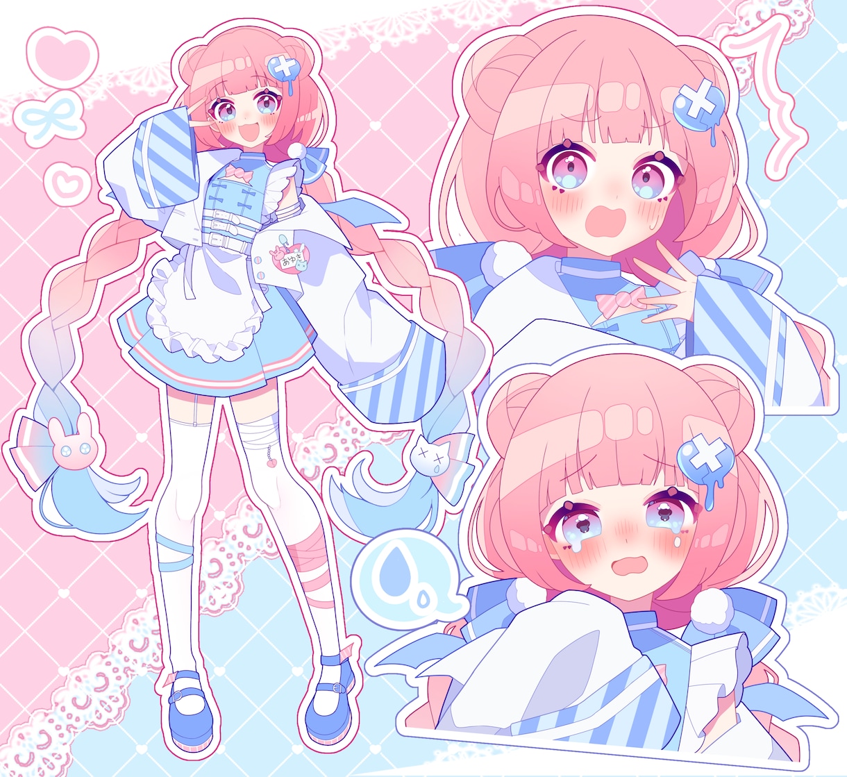 ポップなイラスト3点セット描きます セット価格がお得！アイコン単品は3500円〜 イメージ8