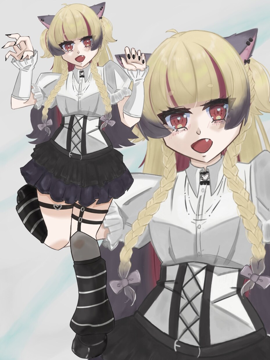 イラストを描きます キャラクターデザインやオリジナルキャラクター二次創作します イメージ2
