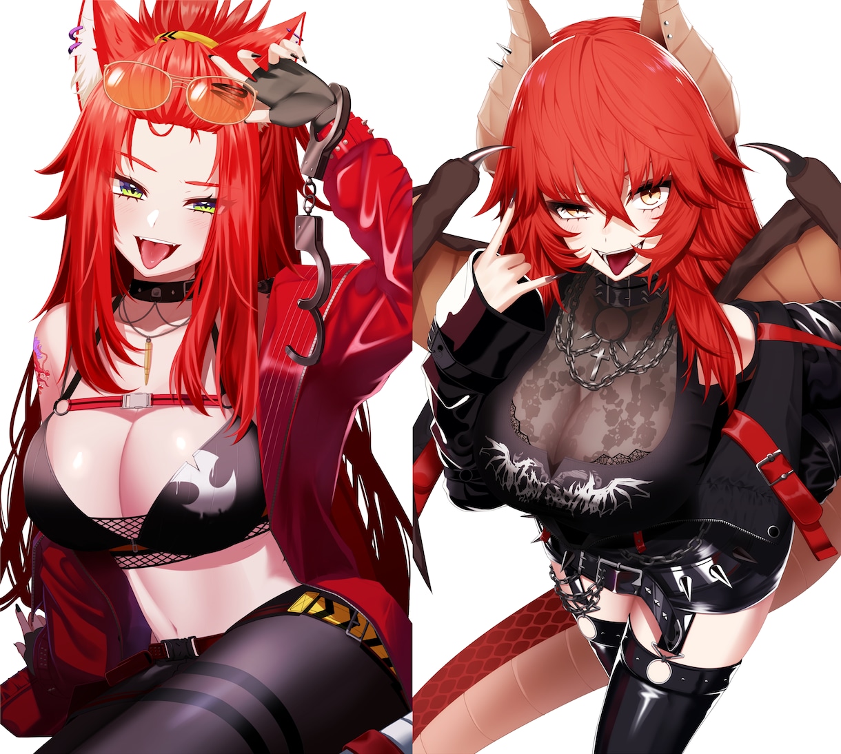 人物イラストをお描きします 一枚絵、立ち絵、サムネ、ヘッダー等に イメージ1
