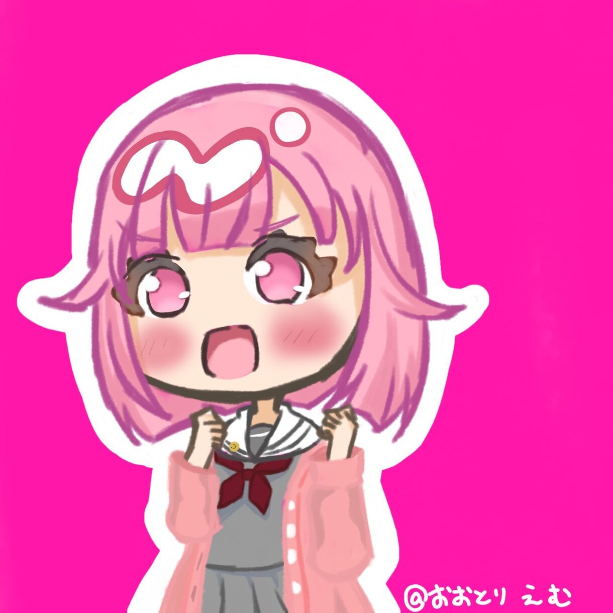 可愛く癒されるようなイラストを描きます 見ているだけで癒されるようなイラストを描いてます！ イメージ4