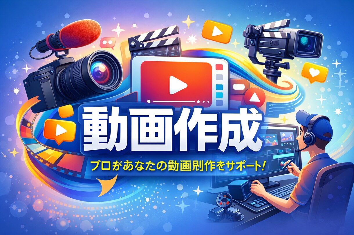結婚式、企業紹介の動画など作成します 時間ない人の動画編集係あなたの30分代わりに編集します イメージ1