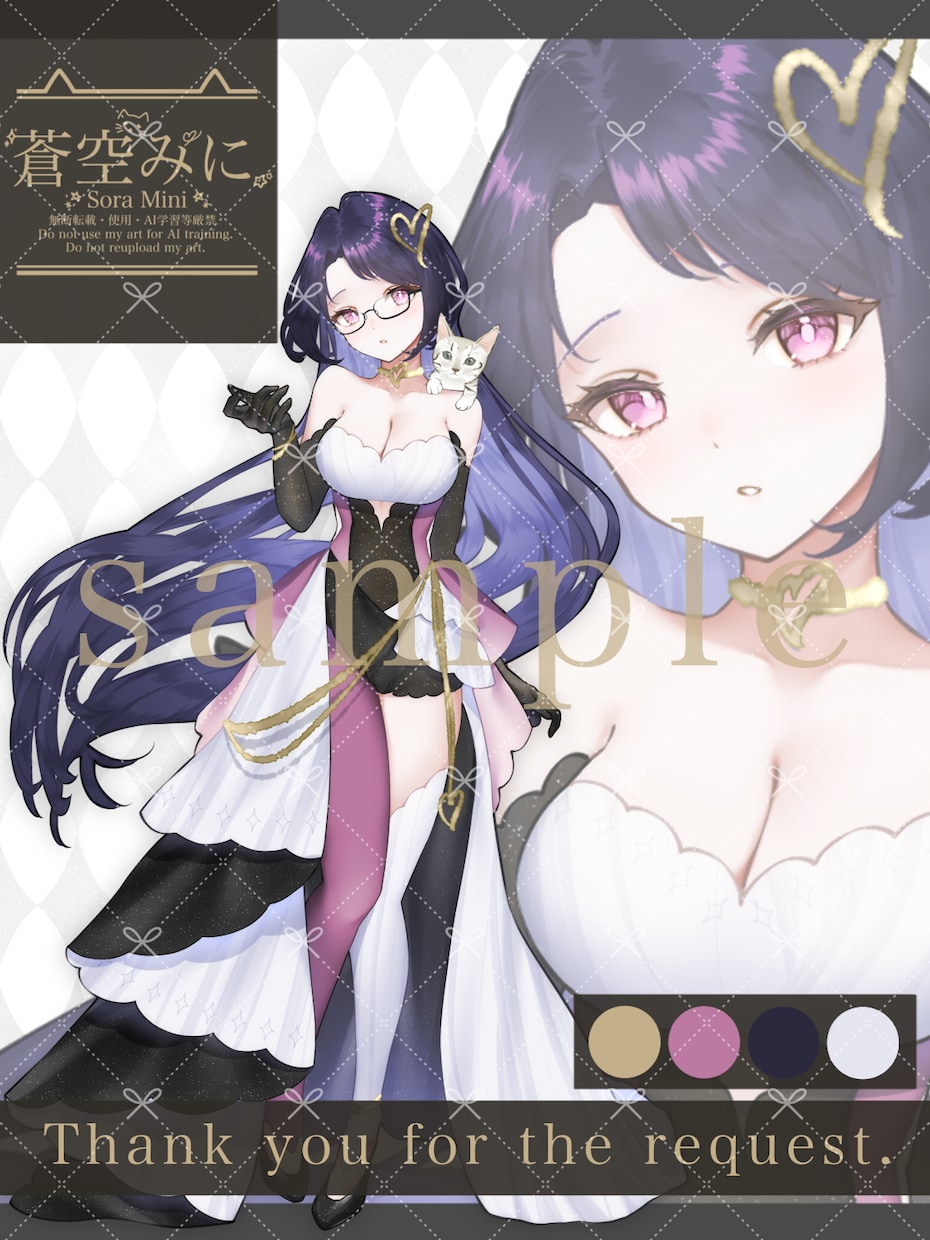 一枚絵・MV用・配信用イラストなどを制作します 幻想的な世界観と鮮やかな色彩で、理想の1枚をお届けします。 イメージ10