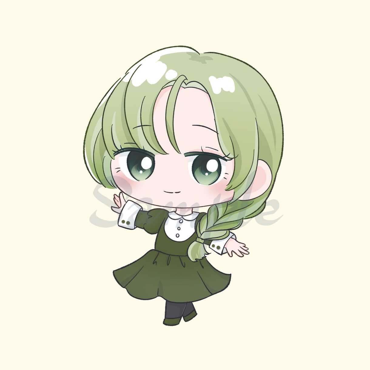 可愛いオリジナルミニキャラ・ちびキャラを作成します 商用利用可◎オリジナルキャラのグッズやアイコンに！ イメージ2