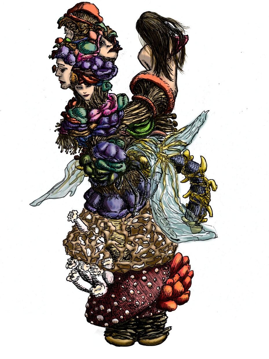あなたに刺さる異形・キャラクターを描きます 好みに合わせたキャラクターデザイン、イラスト作成を行います イメージ5