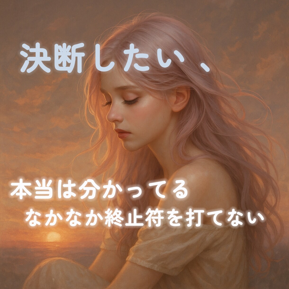 決断したい方を占います 恋愛占い｜ツインレイ｜未来｜タロット｜相手の気持ち｜復縁 イメージ1