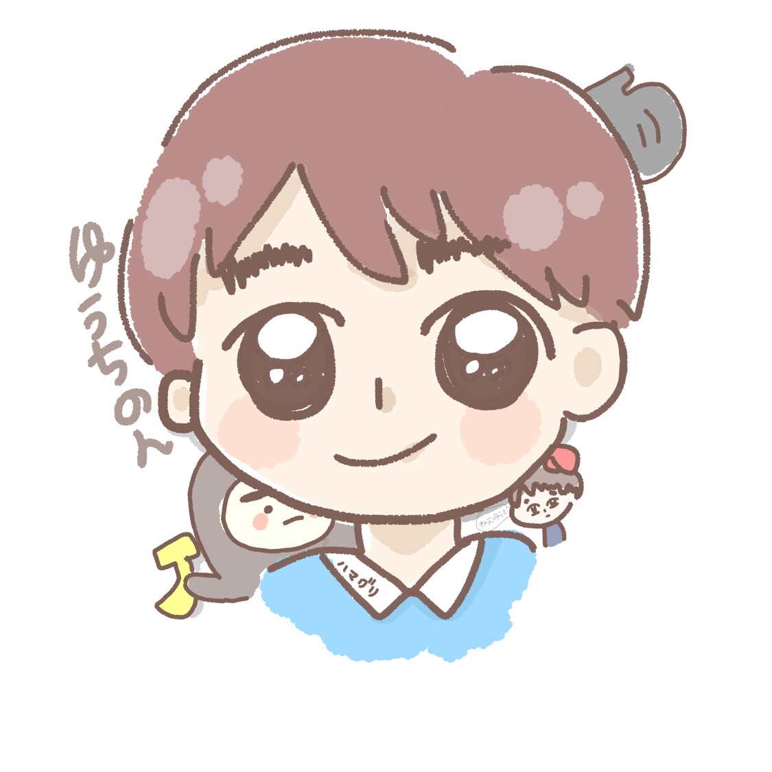ゆるいSNSアイコン描かせていただきます ゆるくて可愛いイラスト描かせてください！ イメージ4