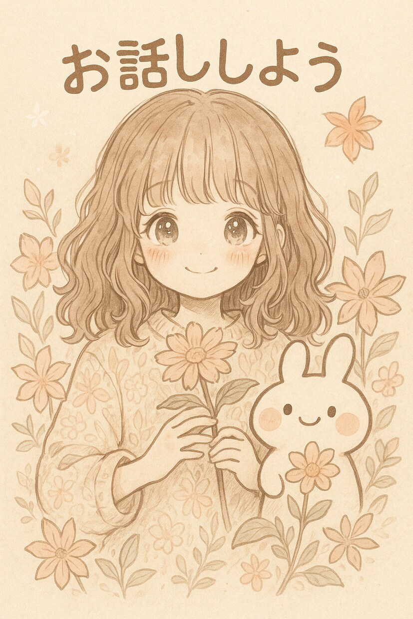 たわいもない話でもなんでも聞きます くだらない話やとりとめのない話を友達感覚で話しましょ！ イメージ3