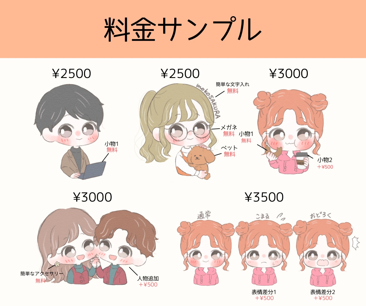格安¥2500！ゆるっとかわいいアイコン描きます 暖かく優しい印象のイラストはいかがですか？ イメージ5