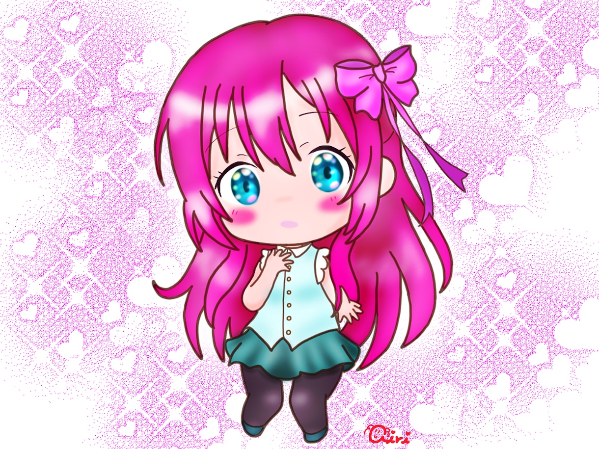 Twitterやブログに使うアイコン作成承ります まんまるかわいい！デフォルメキャラを描きますよ！ イメージ1
