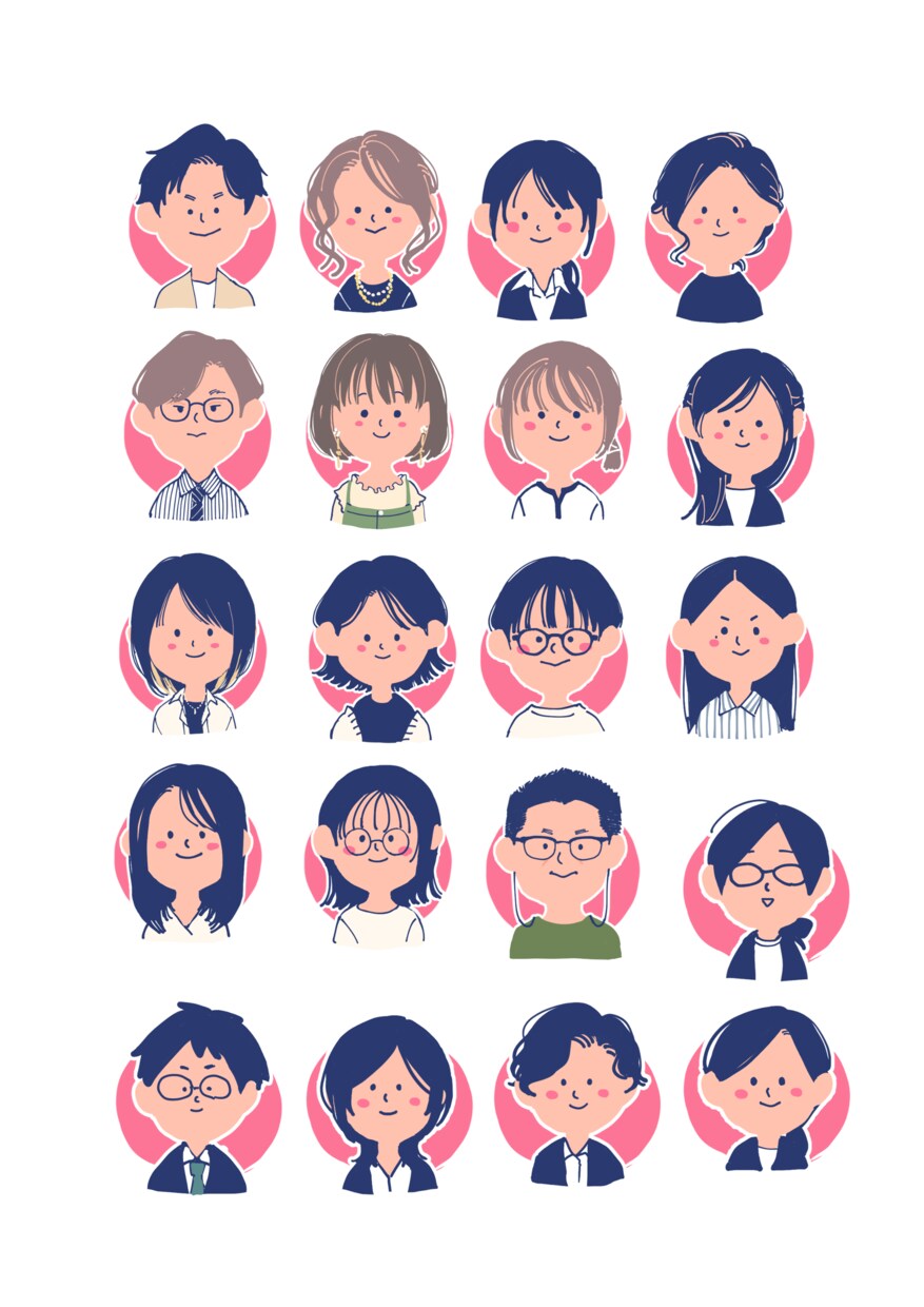 丸みゆるかわいい似顔絵イラスト作ります アイコンなどに可愛くて目を引く似顔絵イラストはいかがですか？ イメージ3