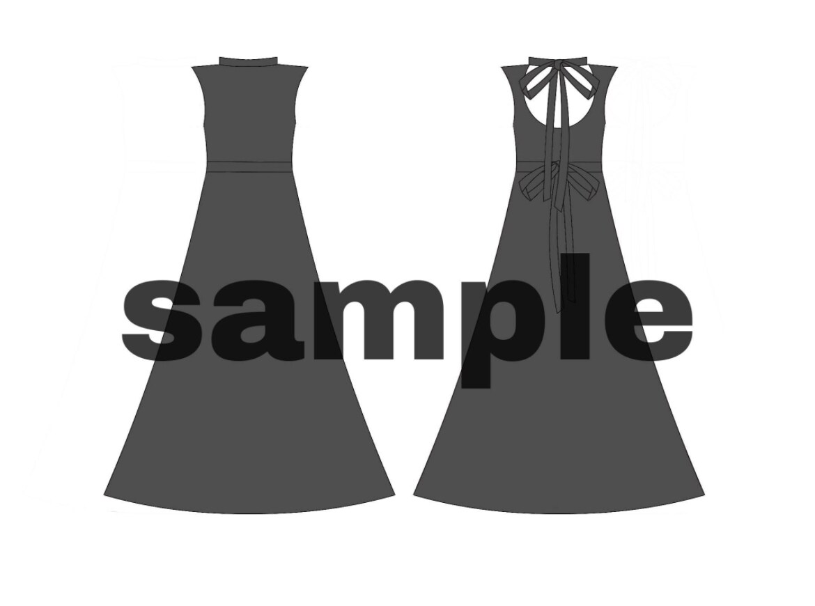 世界にひとつだけの洋服のデザインをお渡しします 私のお気に入りのデザイン画を詰め込んだプチ福袋です◎ イメージ1
