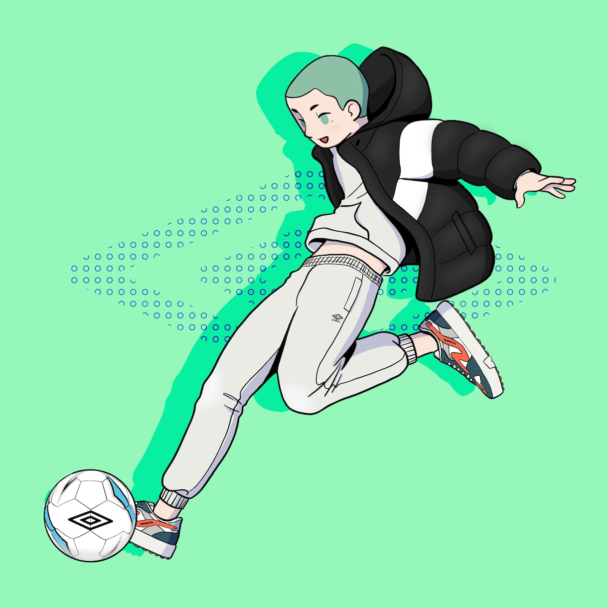 クールでアイコニックなイラスト描きます 広告・グッズ・ファッションなど目的に合わせたイラスト イメージ5