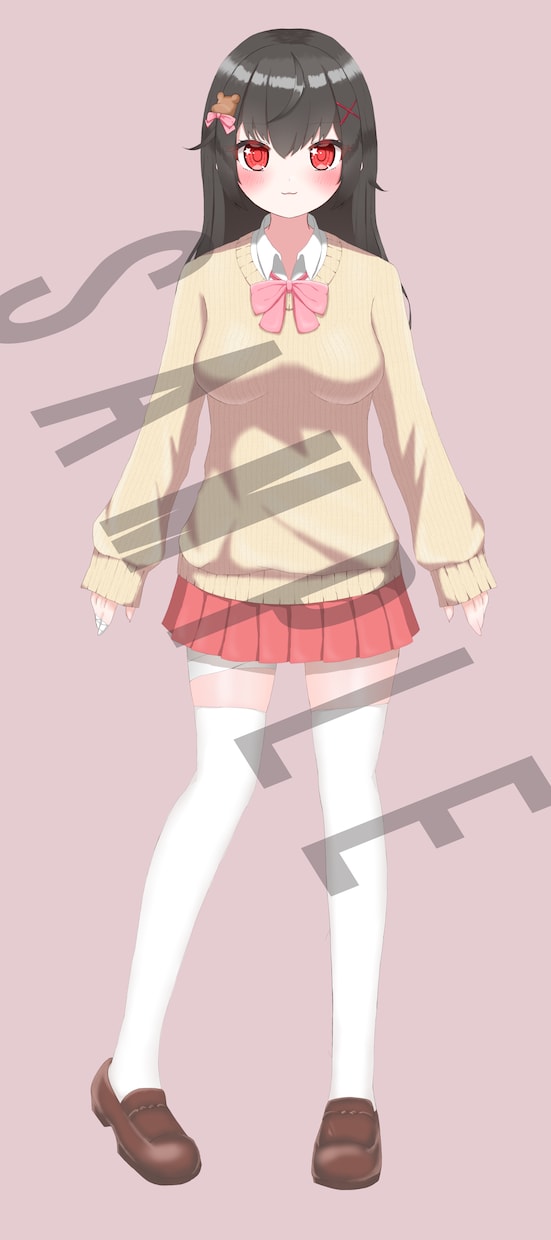 VTuberのモデル制作を承ります かわいい女の子のVTuberならおまかせください！ イメージ2