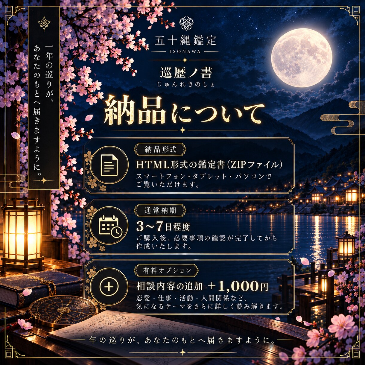 一年の運勢とこれからの流れを鑑定します 一年を見渡し、自分らしく歩くための道しるべ イメージ5