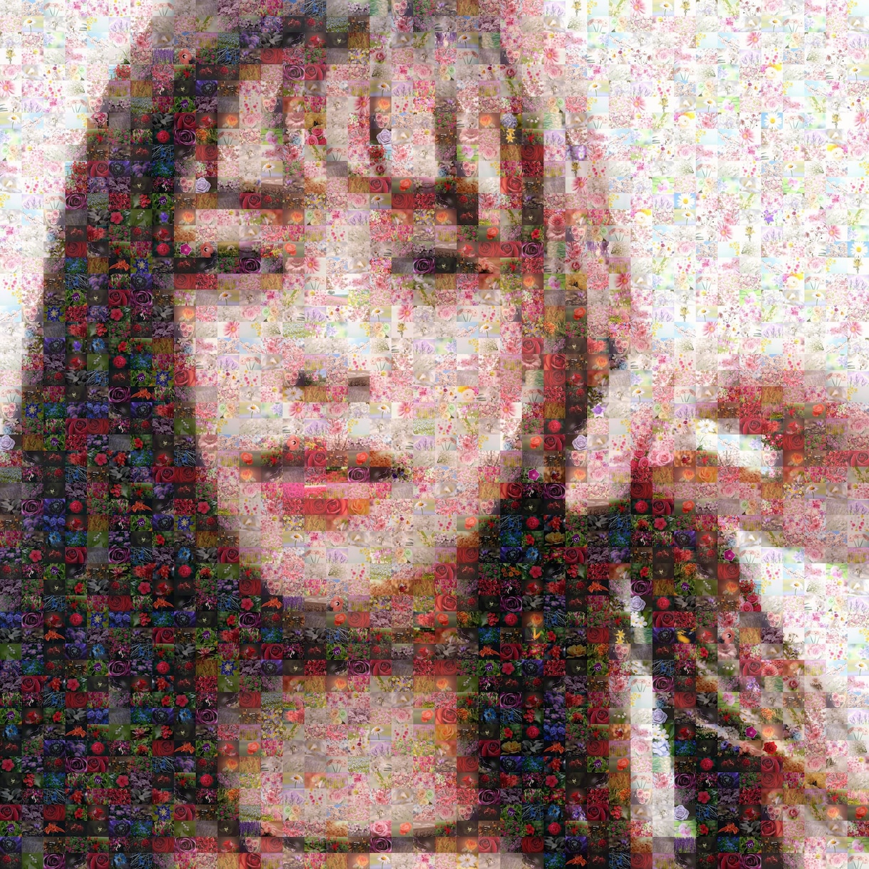 ワンランク上のモザイクアートを写真から作成します ウェルカムボード、記念品やTシャツ等のデザイン、プレゼントに イメージ4