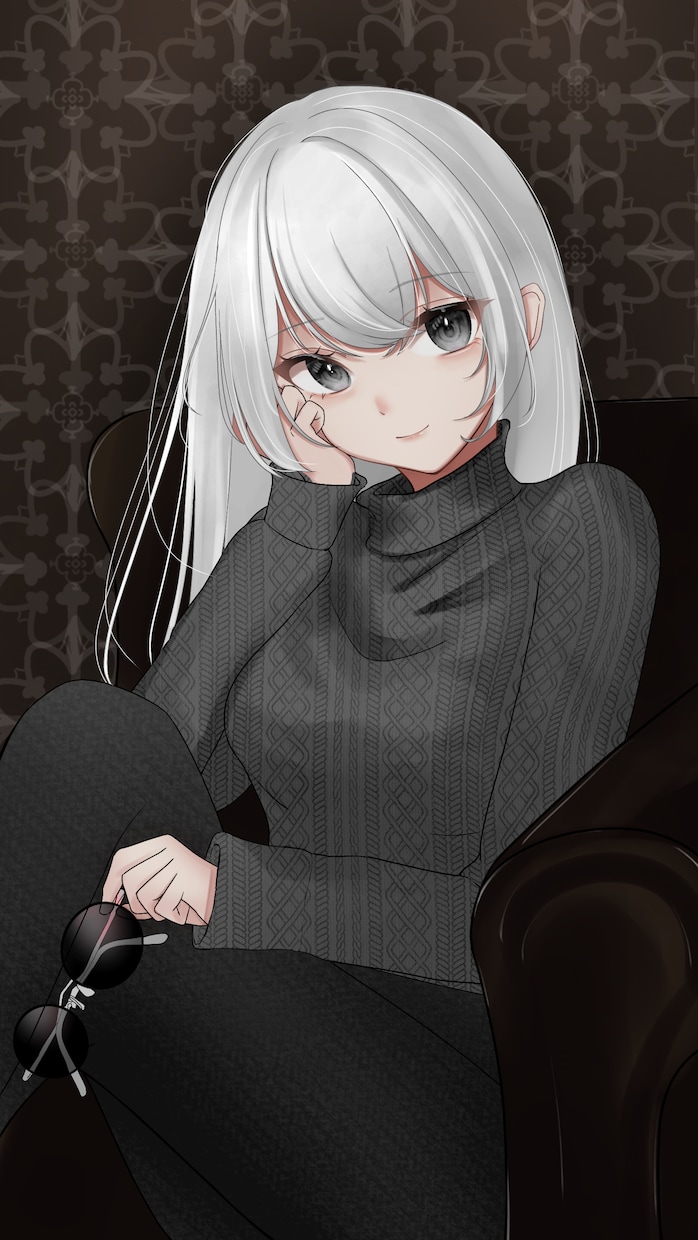 SNS等のイラストをお描きします 商用利用⭕お目目が綺麗なかわいい女の子のイラストを作成！！ イメージ6