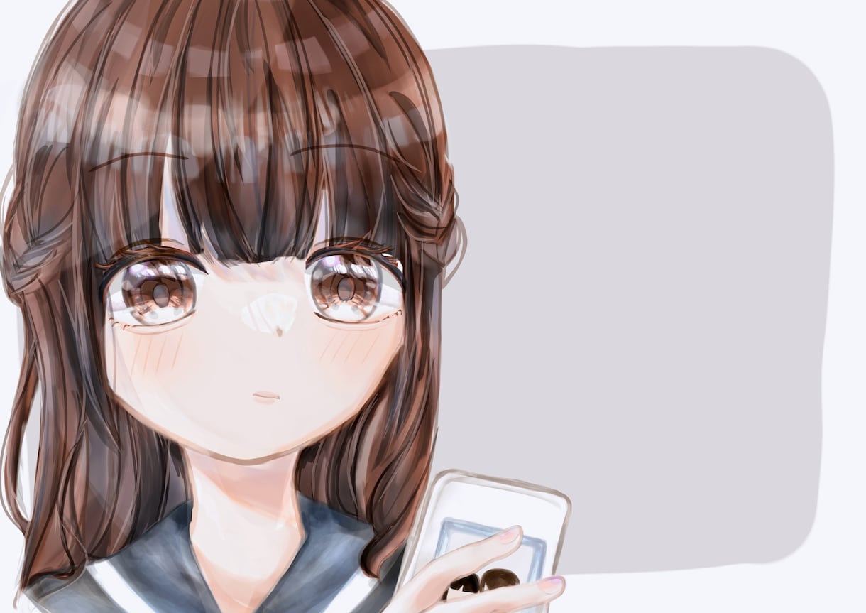 SNS向けアイコン、夢絵、サムネイル描きます お手ごろな値段でお描きします！透明感のあるイラスト！ イメージ1