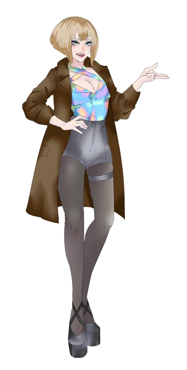 キャラクター立ち絵作成します あなたの一次創作キャラクターを厚塗りの立ち絵でお描きします！ イメージ7