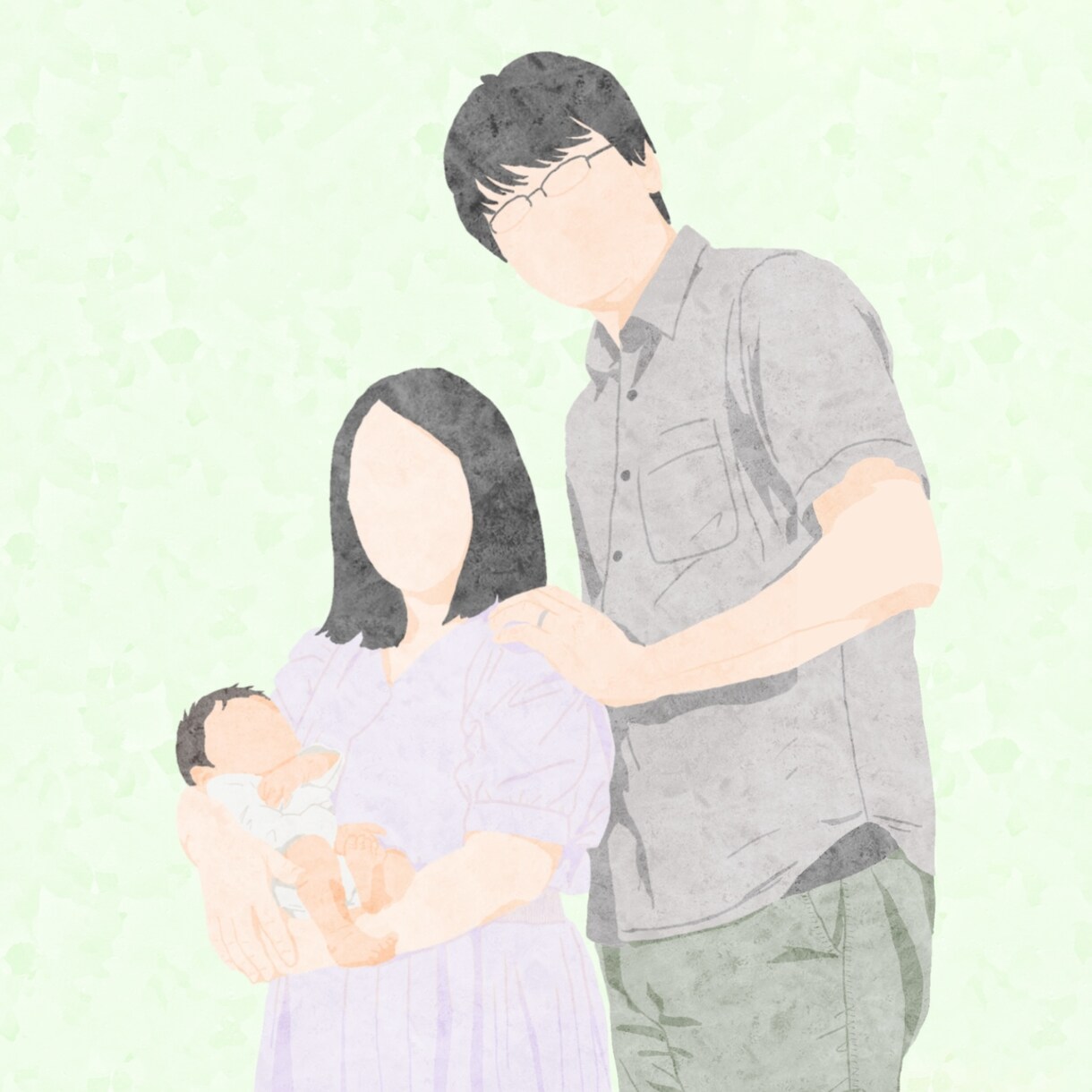 子ども、家族のかわいいほんわかイラスト描きます SNSアイコンやプレゼントにもおすすめです イメージ8