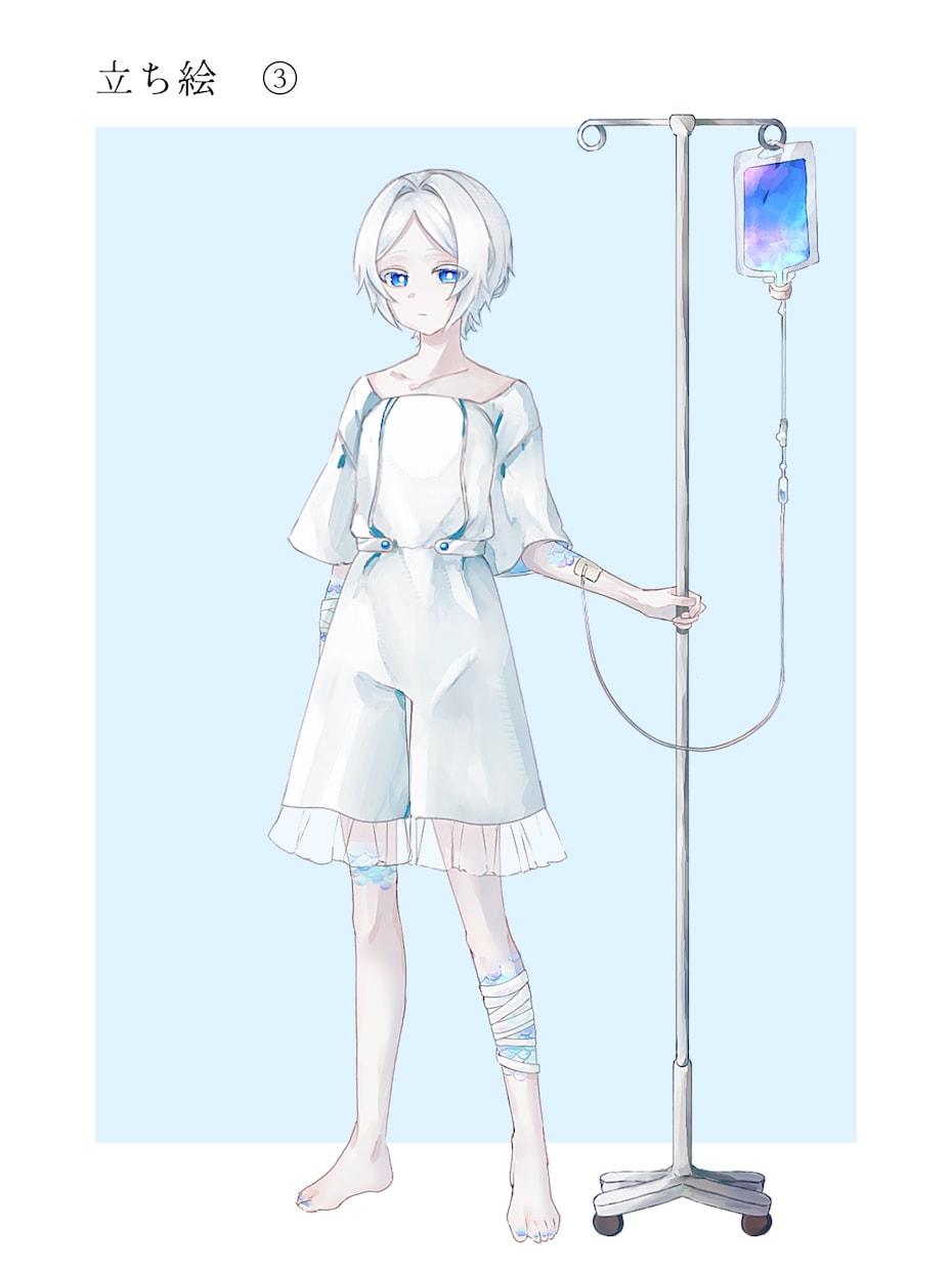 透明感と光を大切にキャラを描きます 厚塗りで描く、光と空気感あふれる一枚をお届けします イメージ7