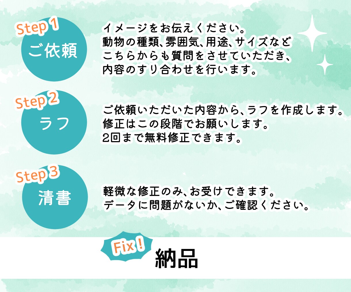 絵本タッチのもふもふ動物イラスト描きます 商用・グッズOK！アイコン、動画の背景、絵本など多用途に！ イメージ10