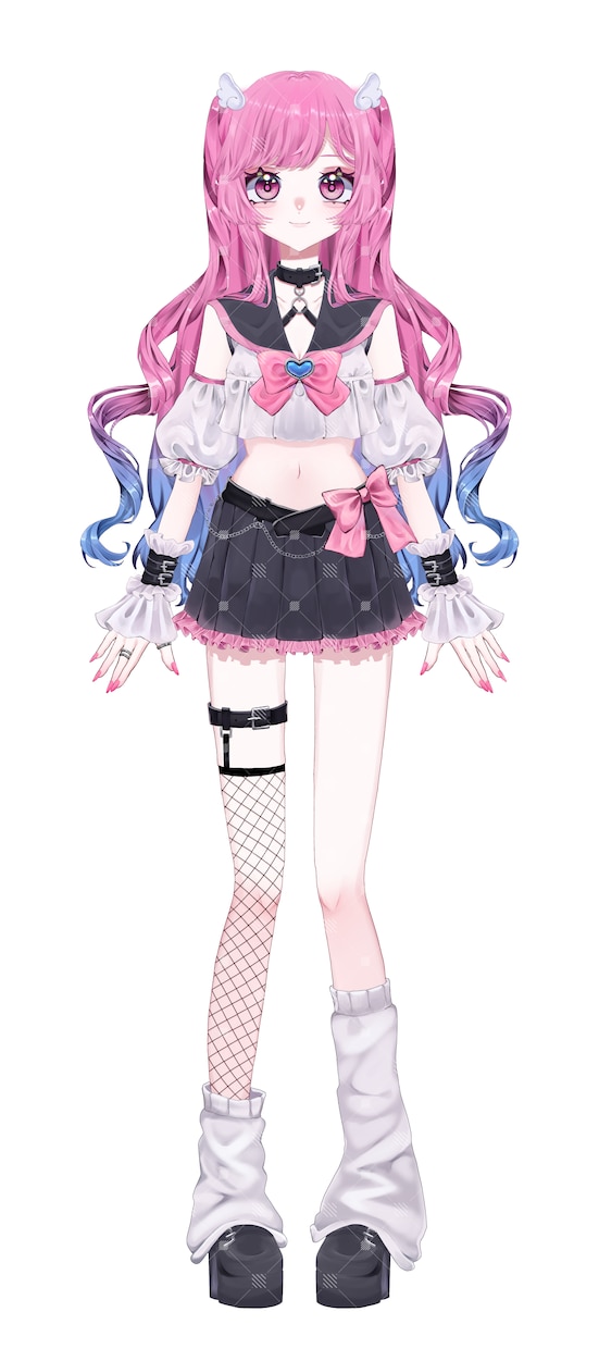 かわいい配信・TRPG用立ち絵を作成します 等身高めのかわいい立ち絵を作成。表情差分追加可能！ イメージ3