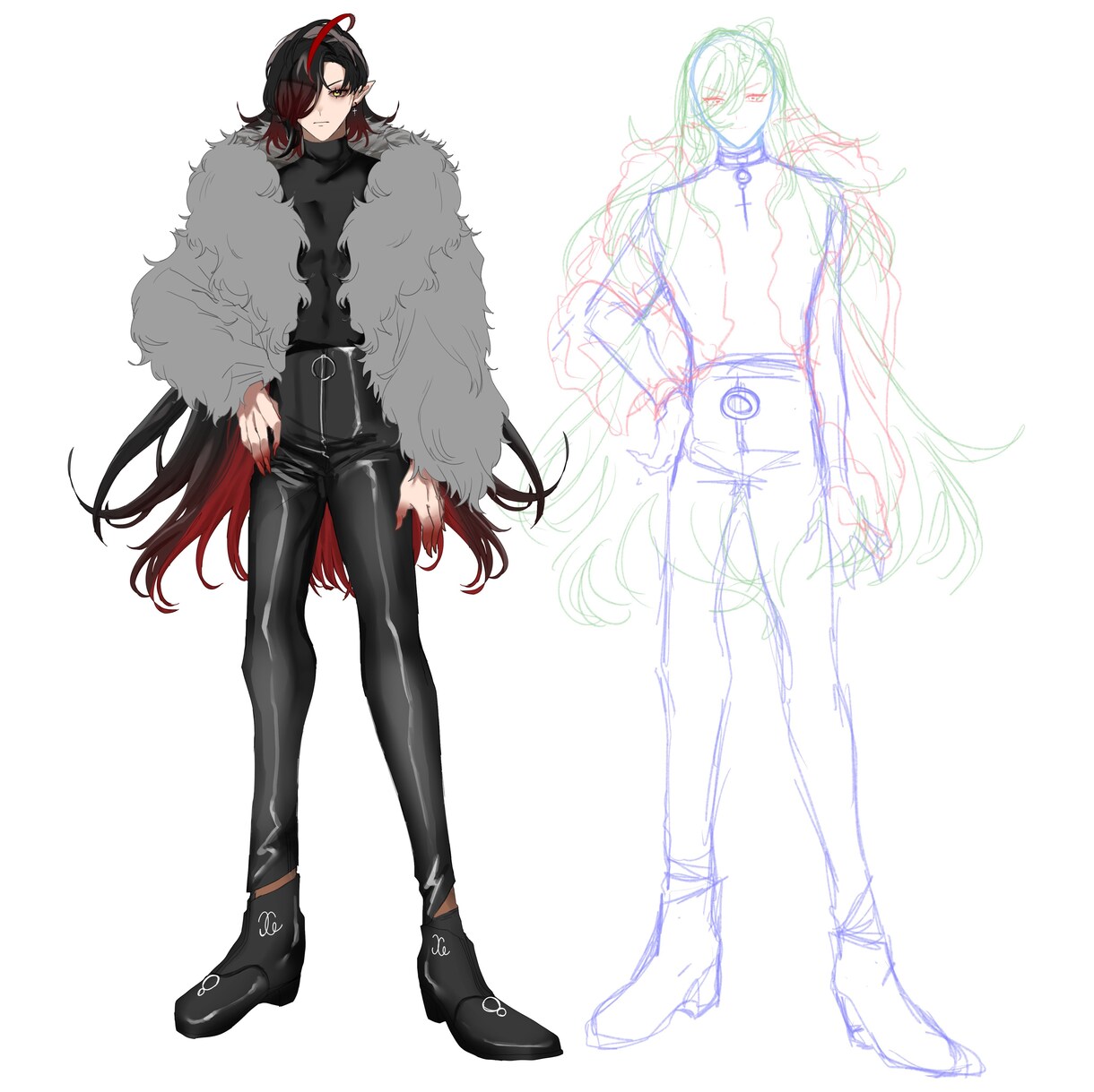 TRPGに使えるキャラクター描きます 大まかにお伝え頂ければデザインもします！ イメージ3