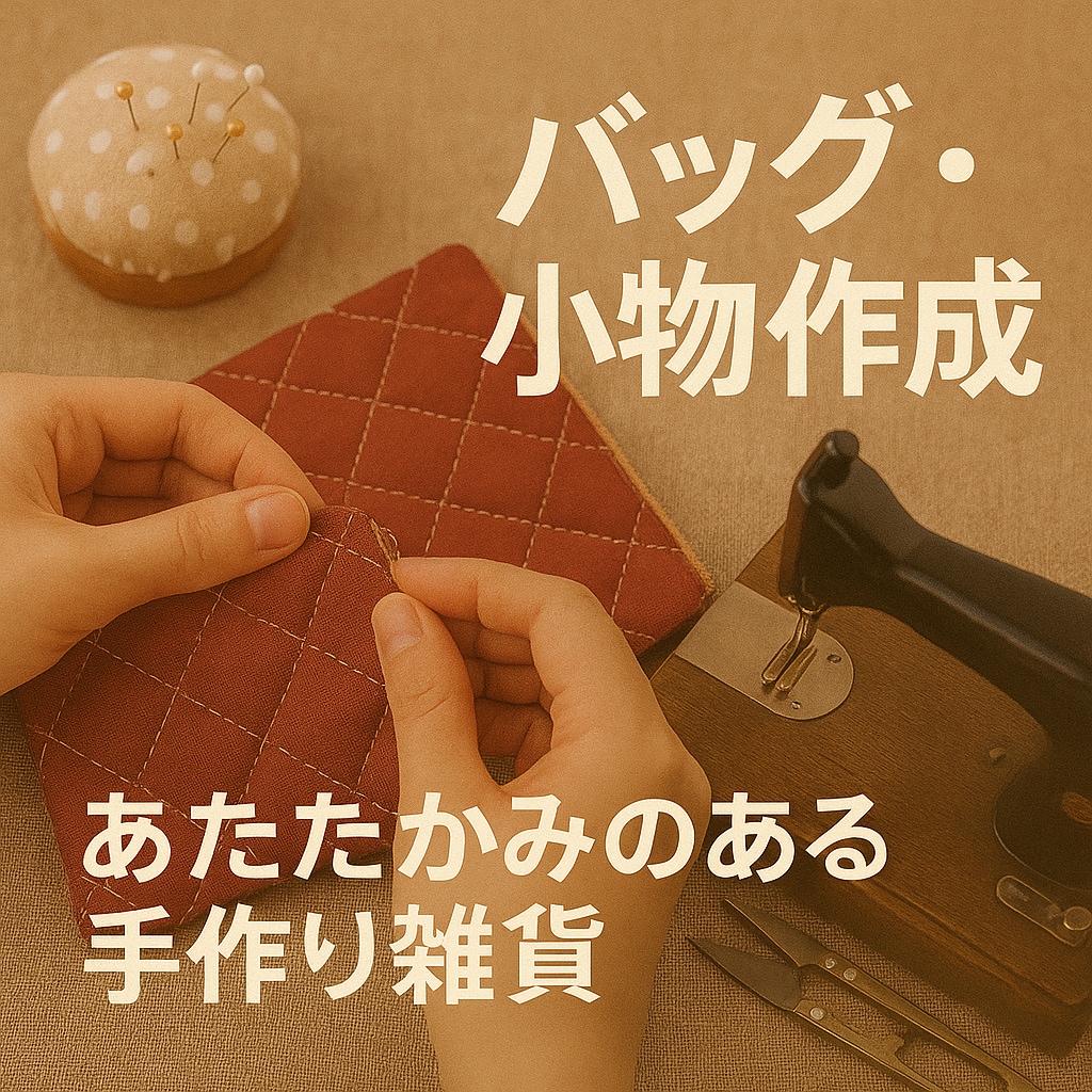 手仕事で届ける、上質な一品。布雑貨承ります 日常を豊かにする布小物制作。オーダーメイドの布雑貨工房 イメージ1