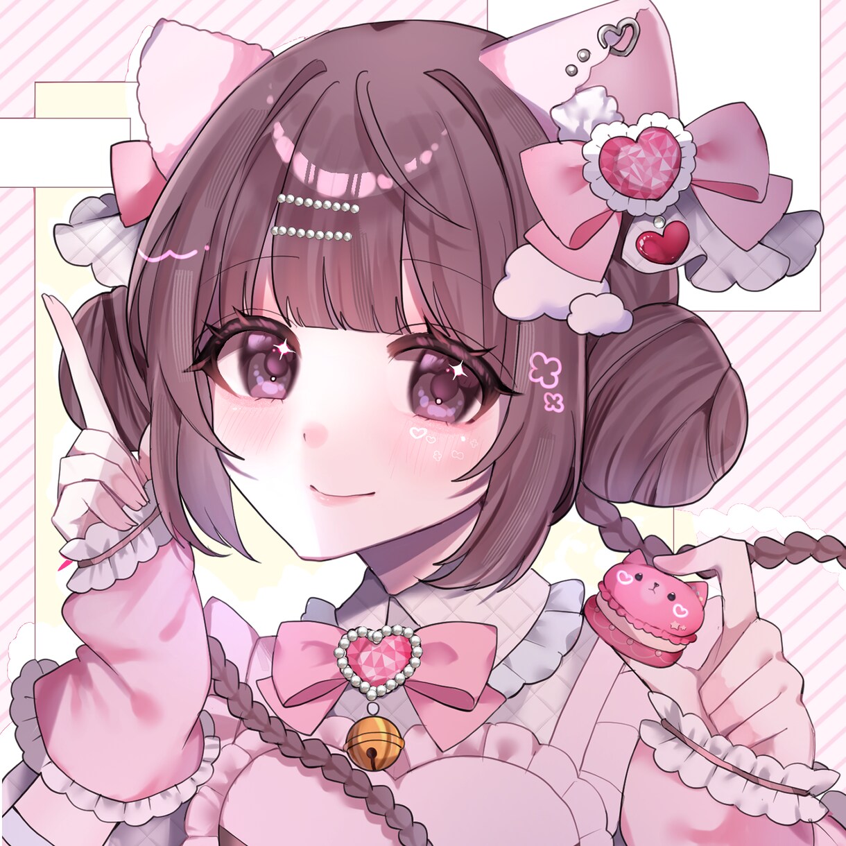 うる艶なかわいい女の子を描きます 透明感のあるうる艶なイラストを是非お任せ下さい！ イメージ1