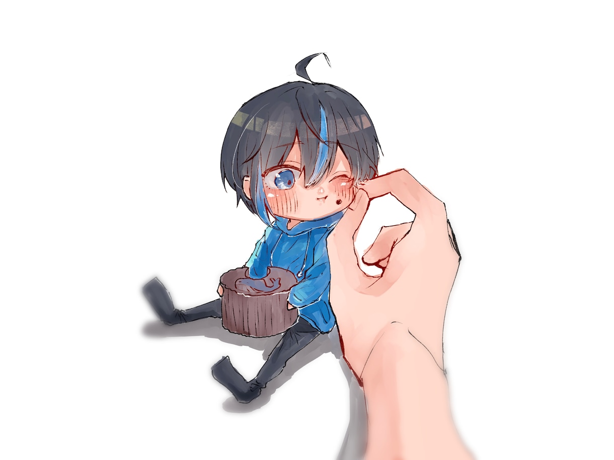 ちびキャラで夢絵！アイコン描きます あなただけの可愛いちびキャラ描きます！ イメージ1