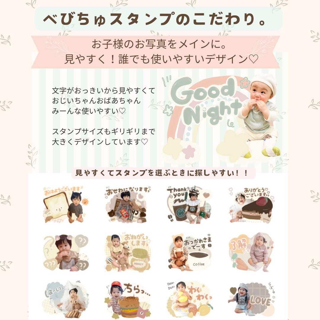 最安値★LINEラインスタンプ作成します お気に入りなること間違いなし。完全オリジナルLINEスタンプ イメージ8