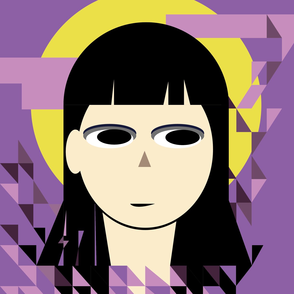 ゆる系デフォルメ幾何学アイコンつくります 幾何学だけどかわいくゆるいデフォルメイラストをお描きします！ イメージ4