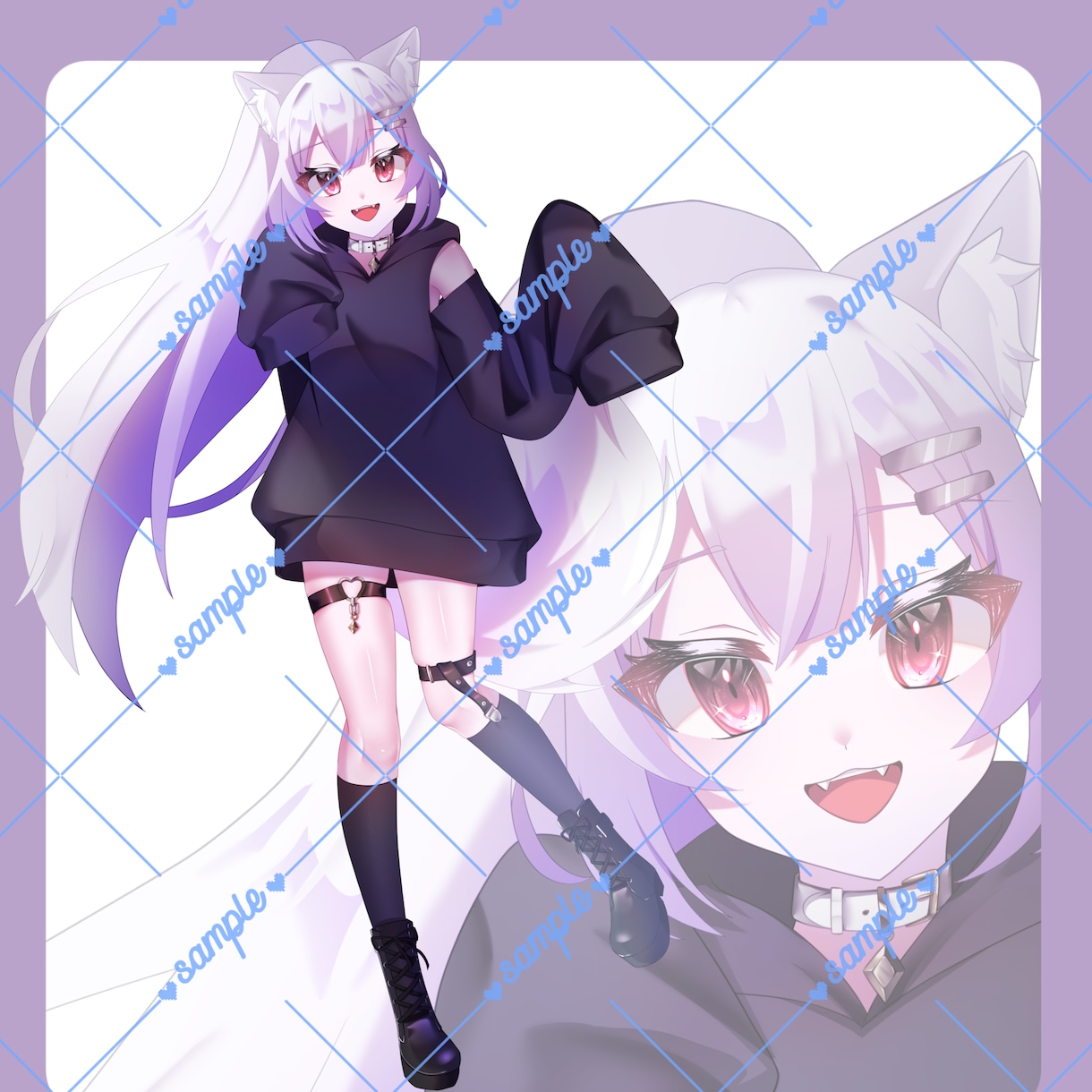 可愛い、かっこいい立ち絵制作いたします 可愛いからかっこいいまで幅広い立ち絵を制作します！ イメージ5