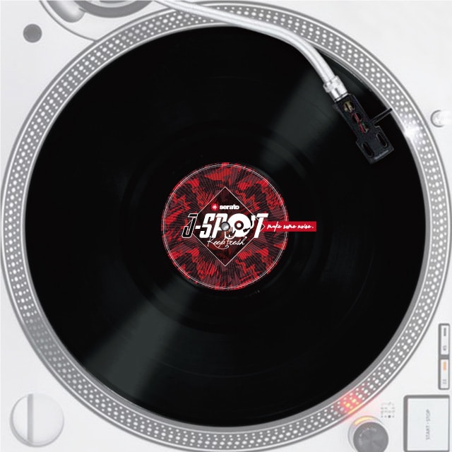 DVS/コントロールバイナル用のシール作成します オリジナルのレコードステッカーを印刷納品 イメージ2