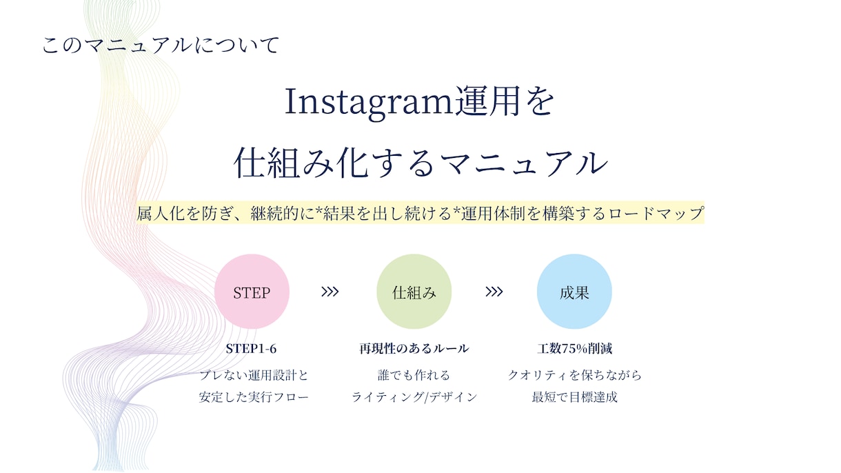 Instagram運用仕組み化マニュアル販売します ＼スキルに依存せず成果を出せるSNS運用完全ガイド／ イメージ5
