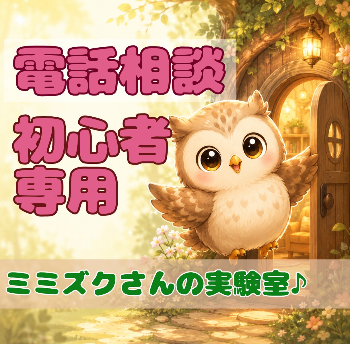 電話相談初心者さん専用✨️初めの一歩を応援します ものは試し。緊張さん/不安さん/疑問さんの電話相談お試し場♪ イメージ1