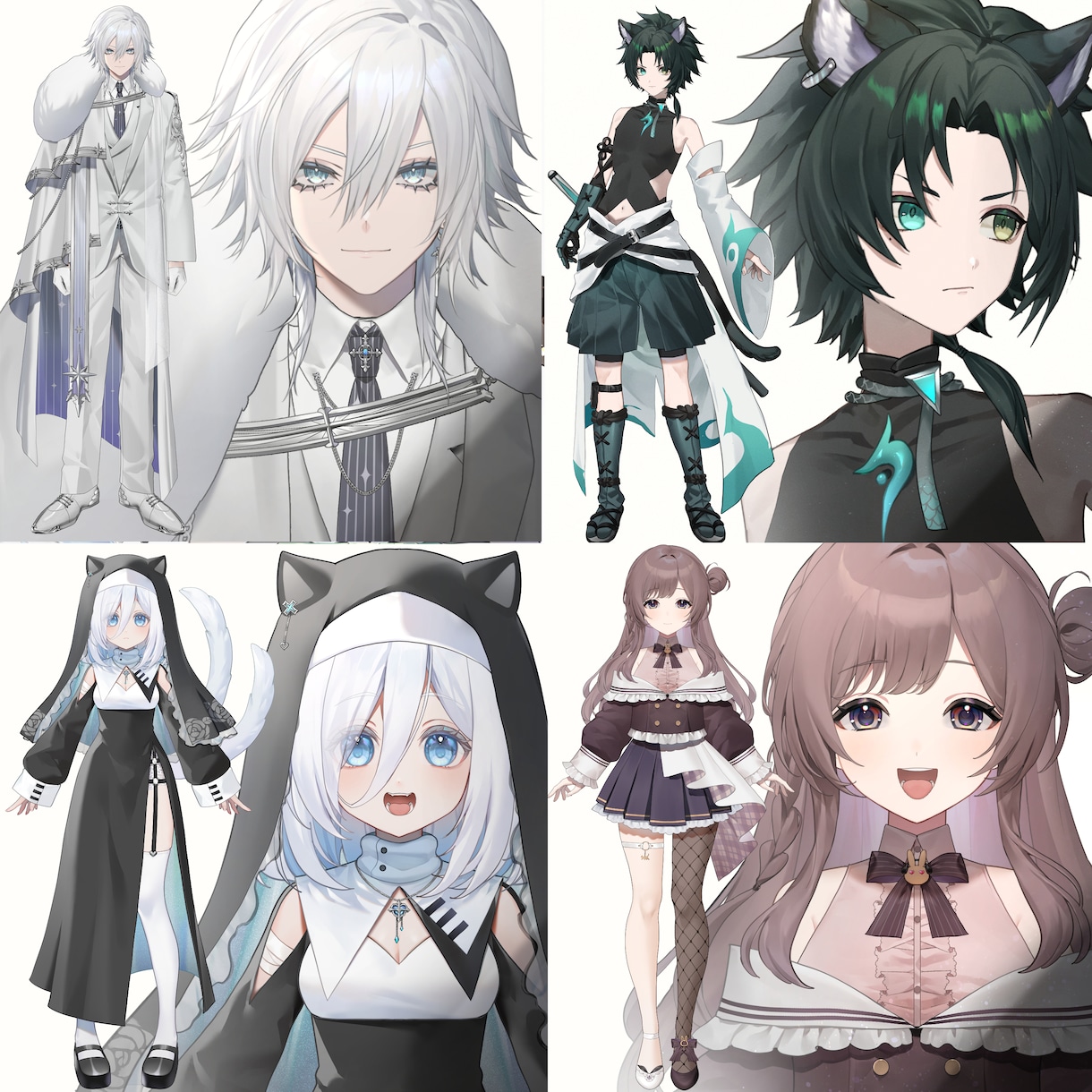 イラスト制作からモデリング迄対応致します 一括モデル制作をおまかせしたい方におすすめします イメージ8