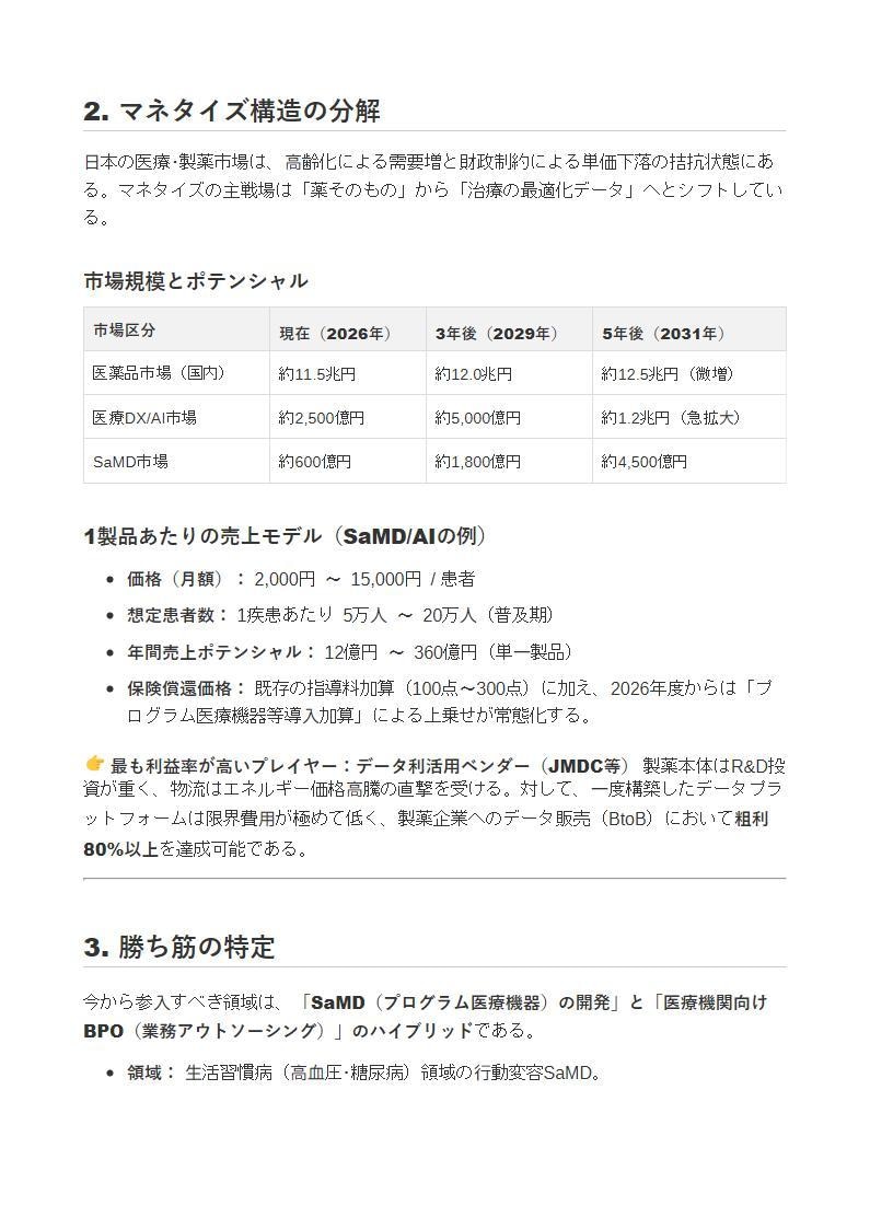 大手級の調査・分析レポートを爆速納品ます モニター募集！　「次の一手」を 具体的に提言。 イメージ2