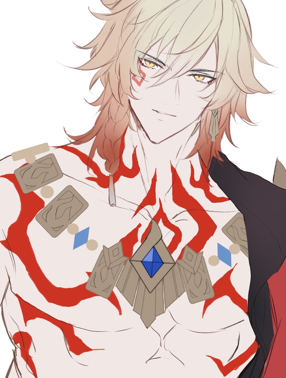 イケメン男性キャラ描きます 乙女ゲーム、カッコいいキャラが得意です イメージ6
