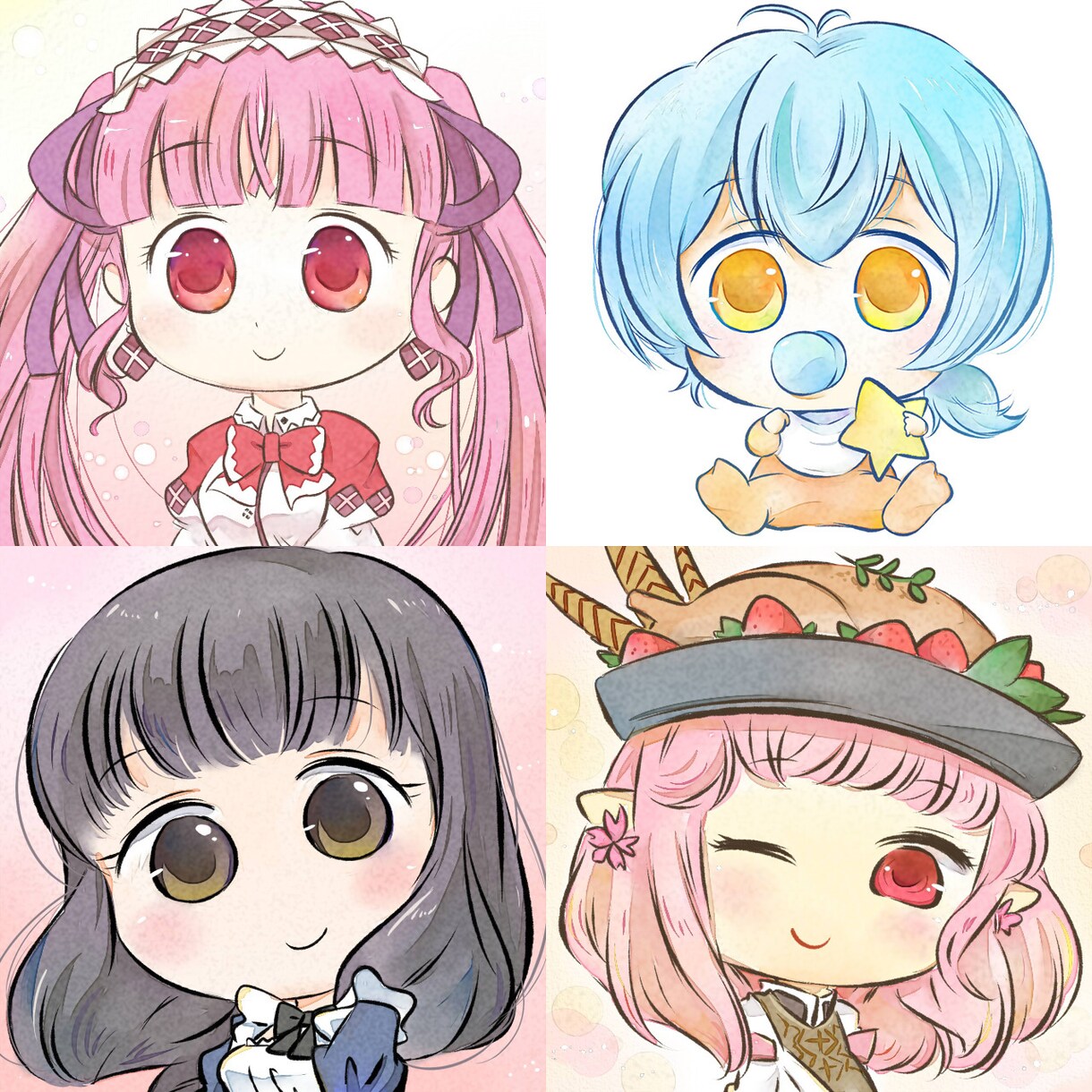 ゆるふわ系のキャラクターイラストを描きます SNSのアイコン、ブログのプロフィールなどに★ イメージ4