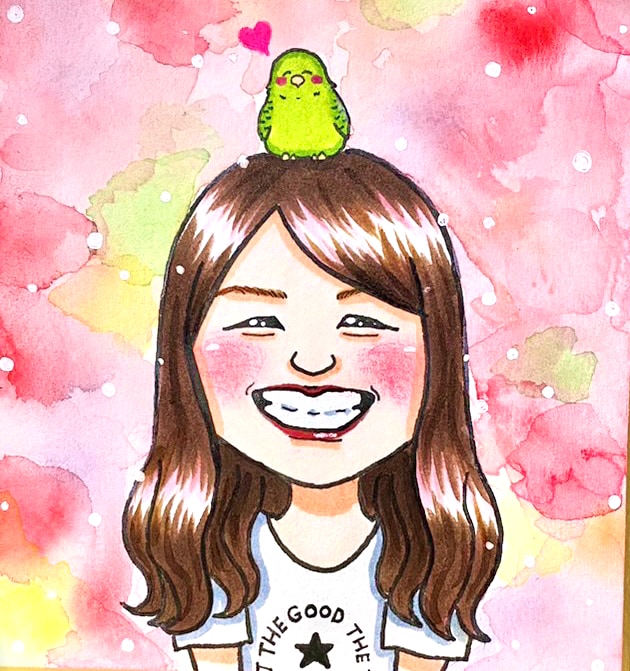 贈り物などにピッタリなポップで明るい似顔絵描きます あなたの大切な1枚を描かせて下さい(*´∀｀*) イメージ6