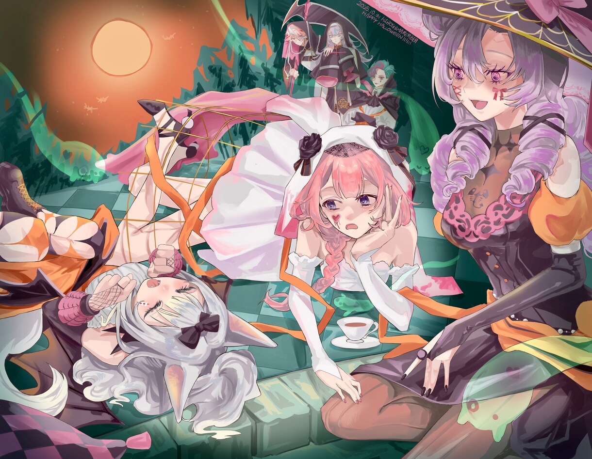 イラスト一枚絵などの制作を承ります 【厚塗り】可愛い、かっこいいイラスト様々なジャンルお任せを イメージ5