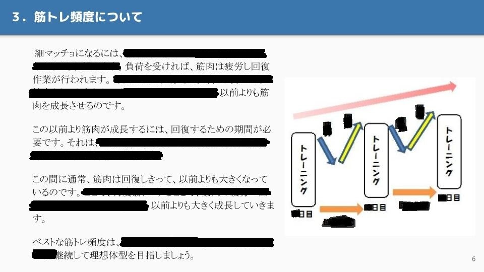 ガリガリから細マッチョになる筋トレメニュー作ります 筋トレしているけど成果が出ずガリガリのあなたへ イメージ3