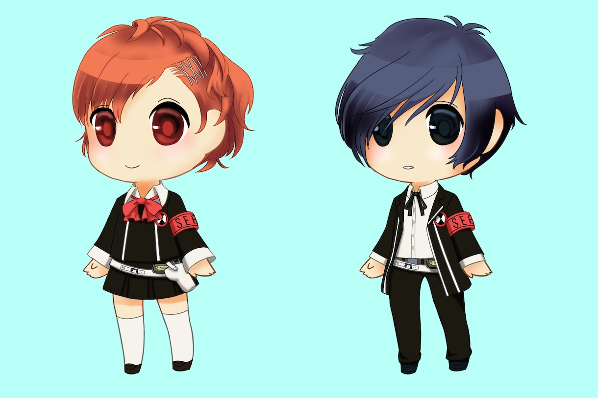 SDキャラ描きます キャラクターを好みの絵柄に寄せます イメージ1