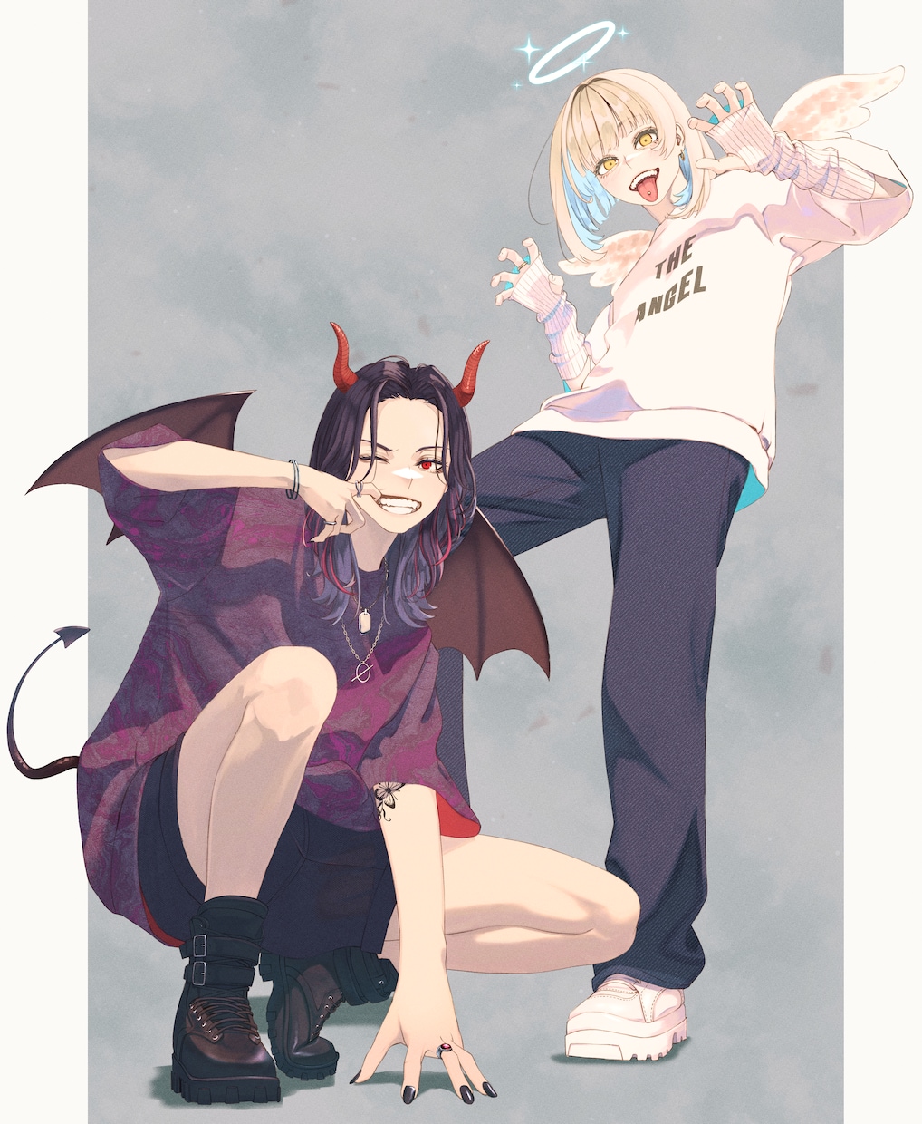 かっこよくてかわいいイラストお描きします アイコンやサムネにいかがでしょうか イメージ2