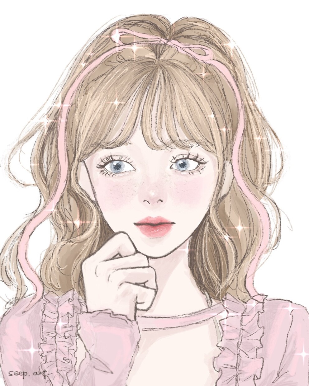 初めてイラストをご依頼される方へ｜アイコン描きます 大人可愛いイラスト❤︎初心者の方でも安心してお任せ下さい❤︎ イメージ7