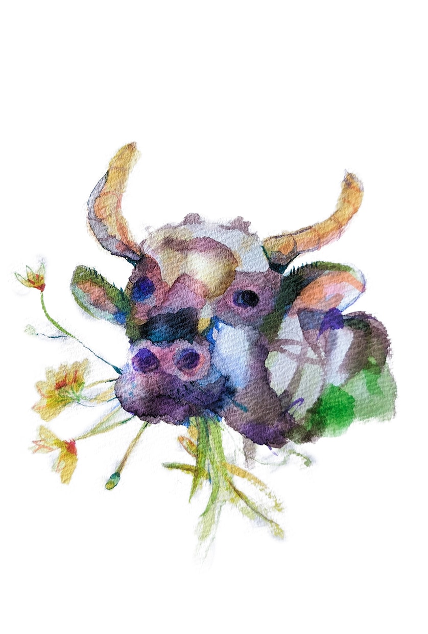 修正無料　動物イラスト（ペット）承ります 動物と植物をコーディネートします イメージ6